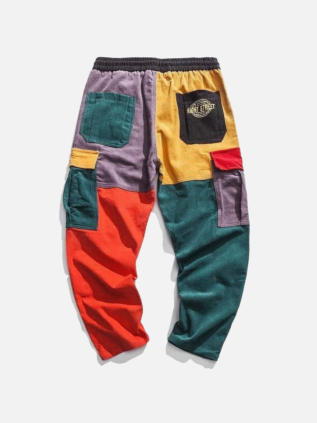 Izan | Pantalón de Pana Patchwork Vuelta a los 90