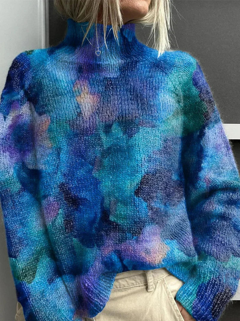 Elin | Suéter con Estampado de Bosque Encantado