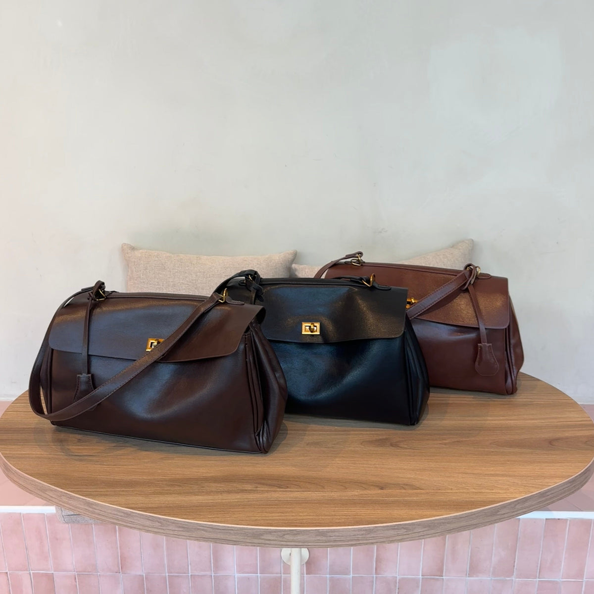 Ciara | Bolso Vintage de Cuero Vegano