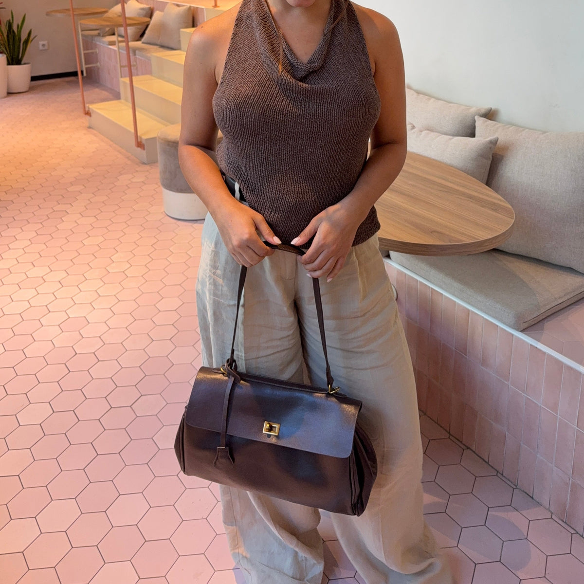 Ciara | Bolso Vintage de Cuero Vegano