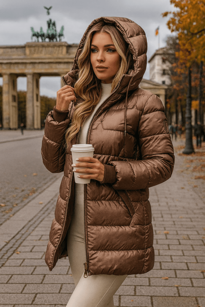 Lia | Chaqueta Acolchada con Capucha