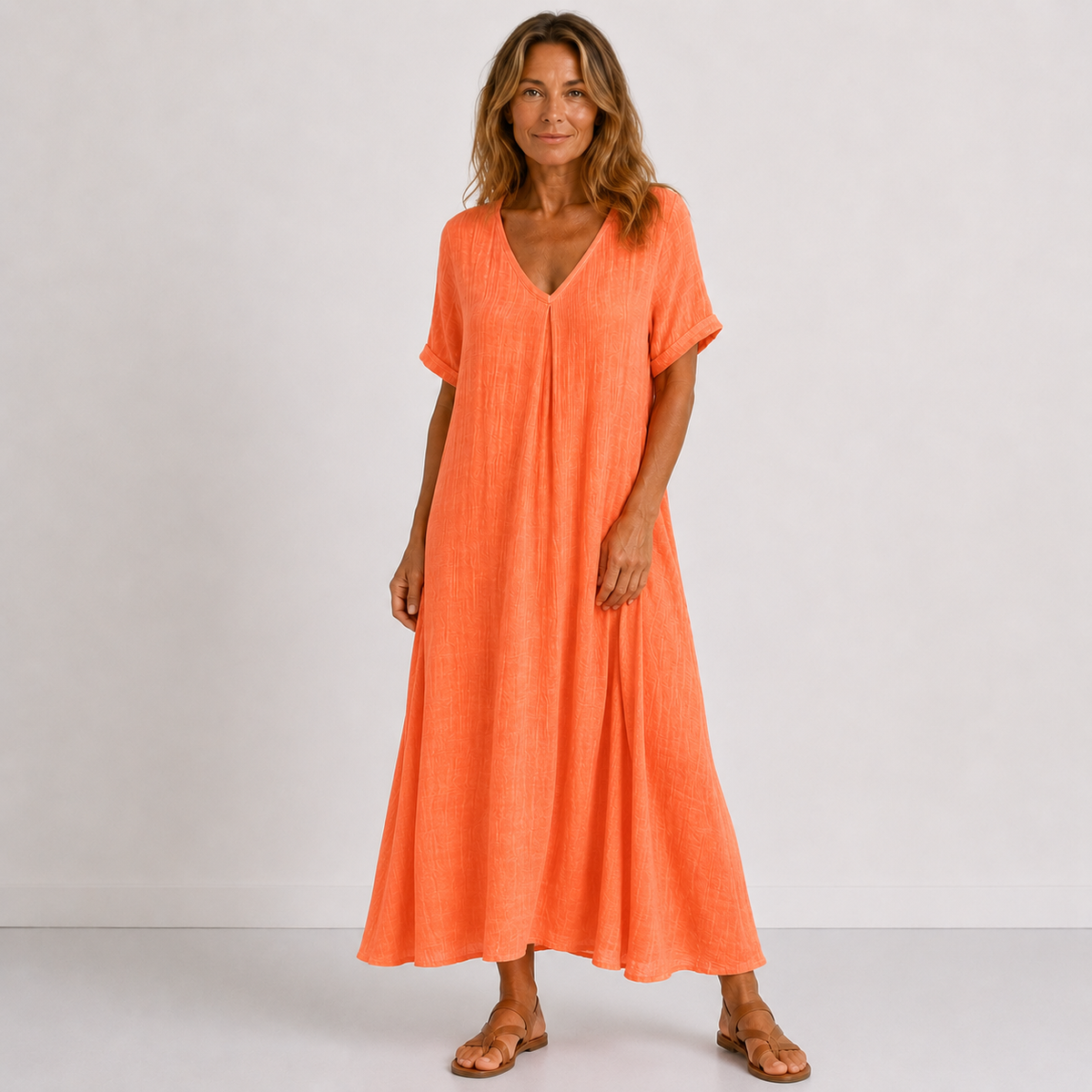 Anaïs | Vestido Maxi Fluido