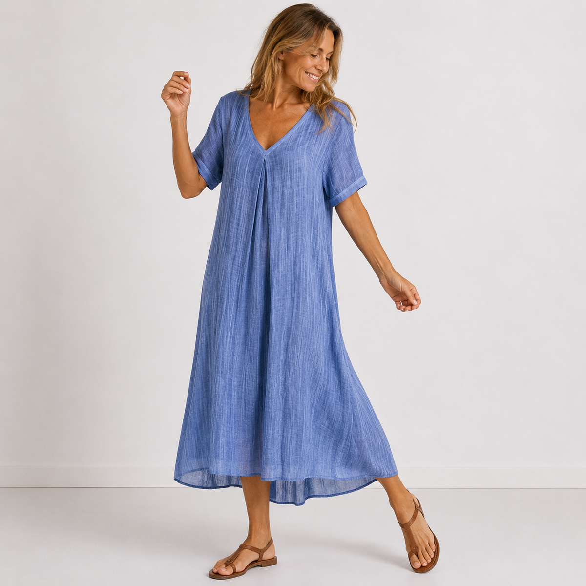 Anaïs | Vestido Maxi Fluido