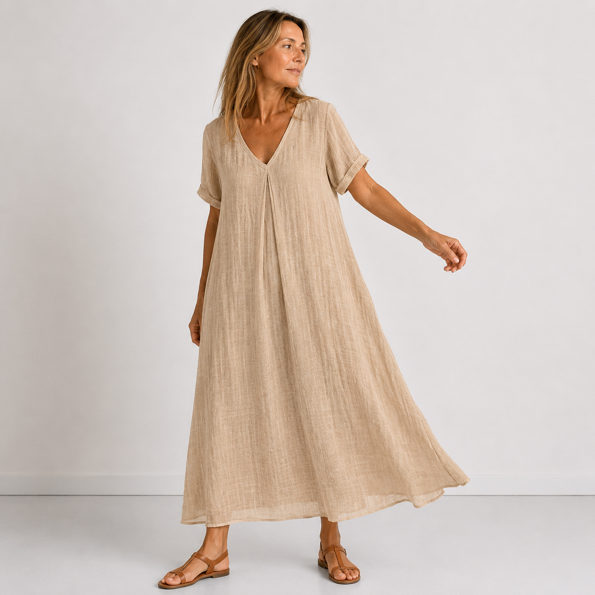 Anaïs | Vestido Maxi Fluido