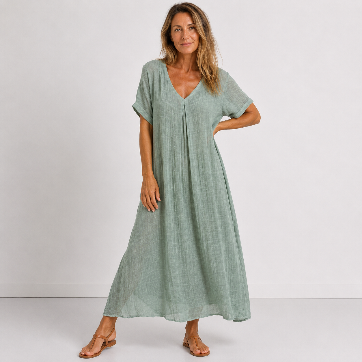 Anaïs | Vestido Maxi Fluido