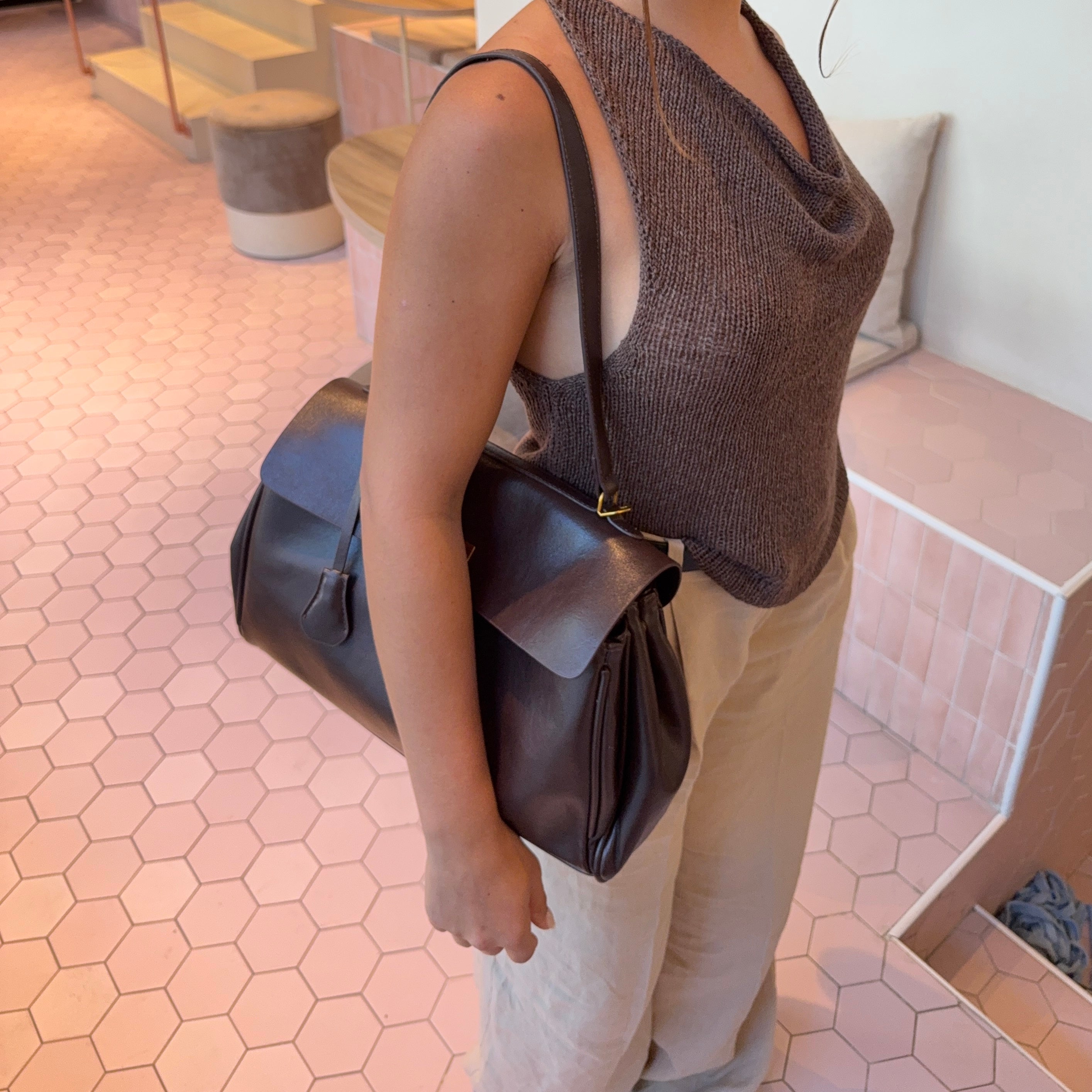 Ciara | Bolso Vintage de Cuero Vegano