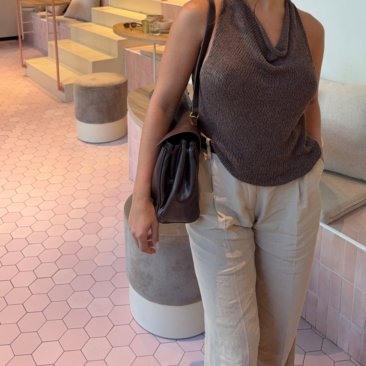 Ciara | Bolso Vintage de Cuero Vegano