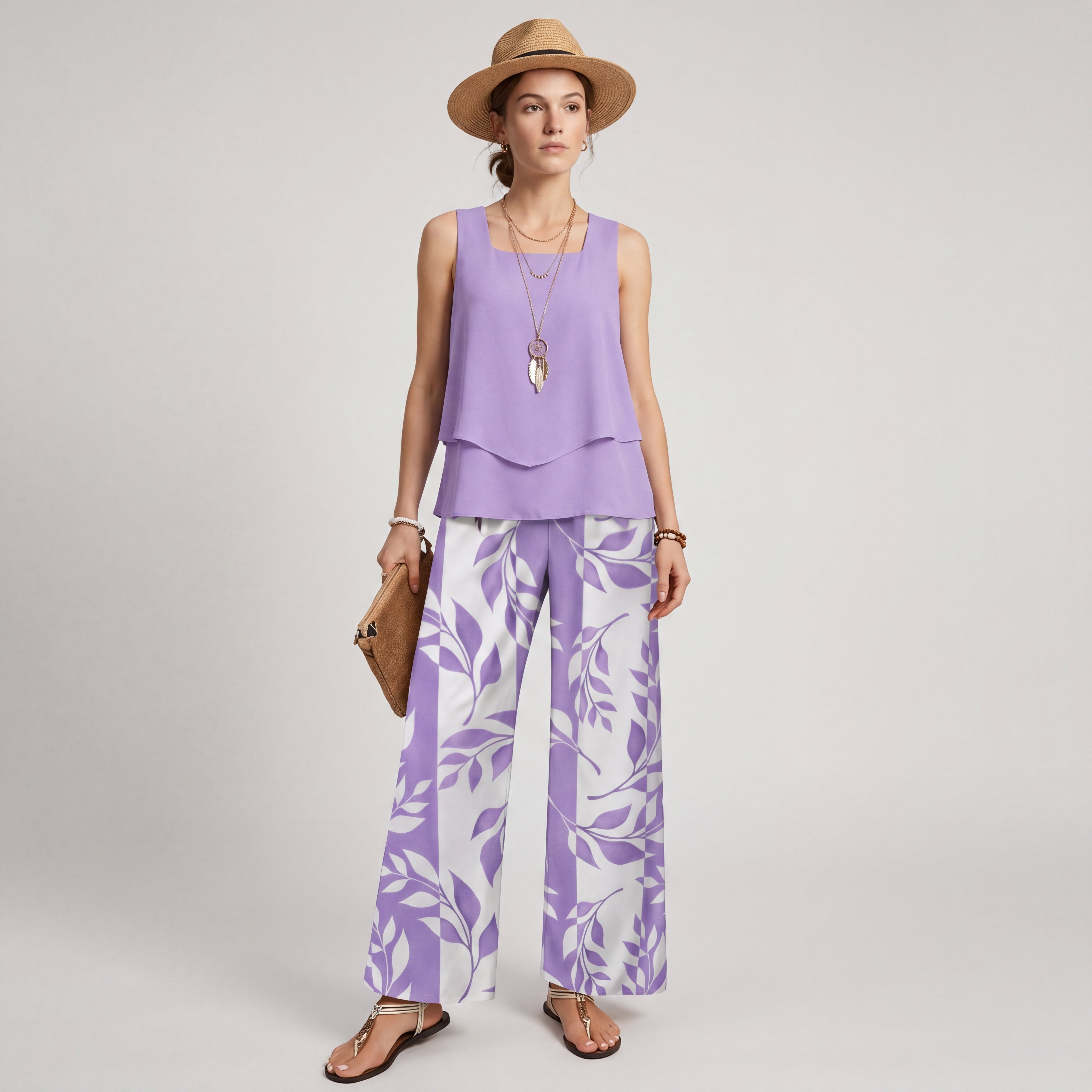 Laura | Conjunto Flor de Lavanda