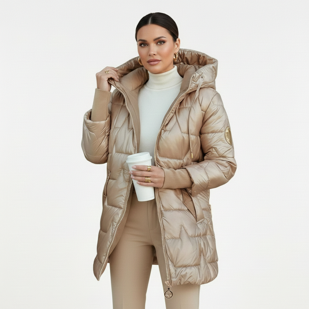 Lia | Chaqueta Acolchada con Capucha