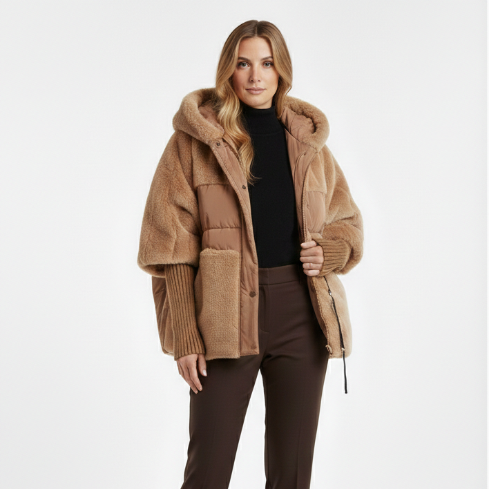 Lena | Chaqueta de Plumas con Capucha