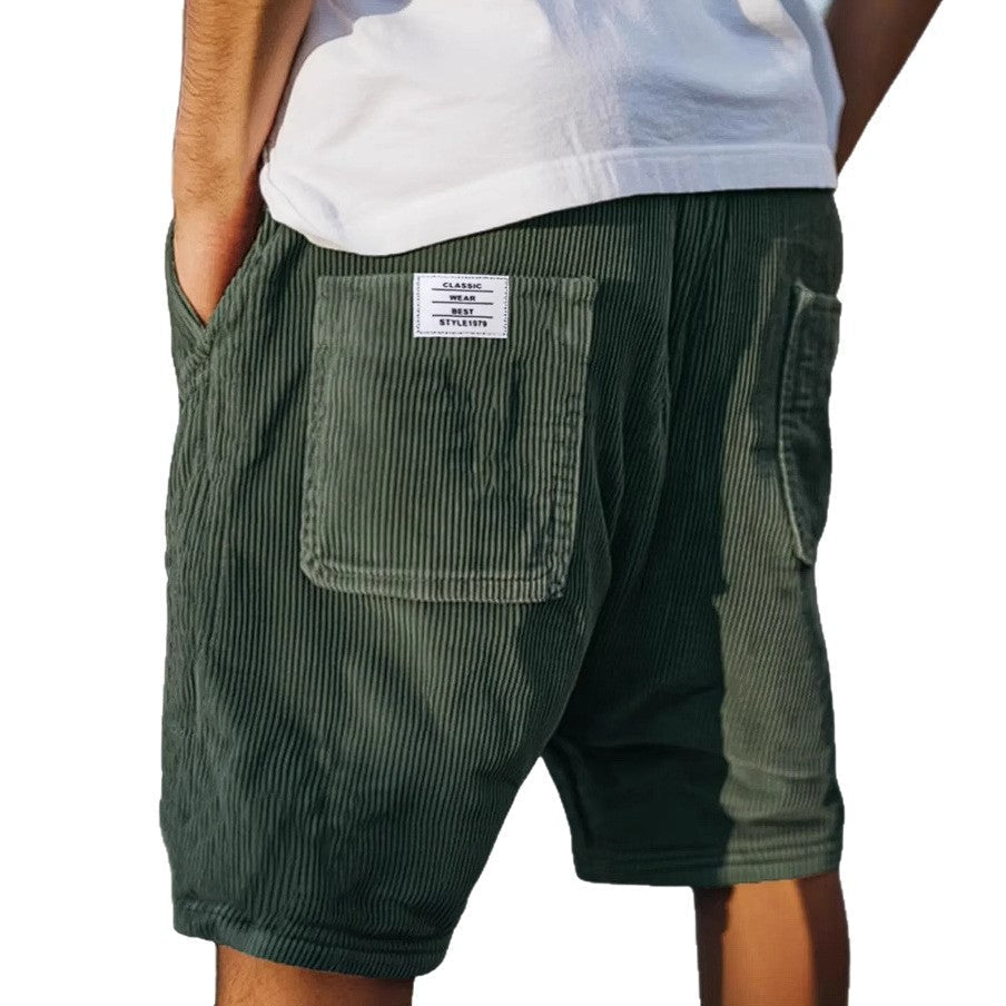 Victor | Pantalones Cortos Elegantes en Terciopelo