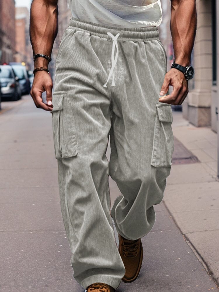 Ismael | Pantalón Cargo de Pana Corte Recto