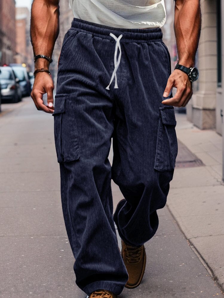 Ismael | Pantalón Cargo de Pana Corte Recto
