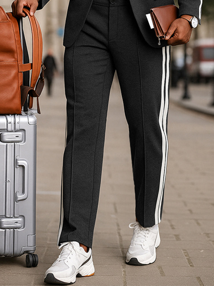 Rubén | Conjunto Blazer y Pantalón con Franja Lateral