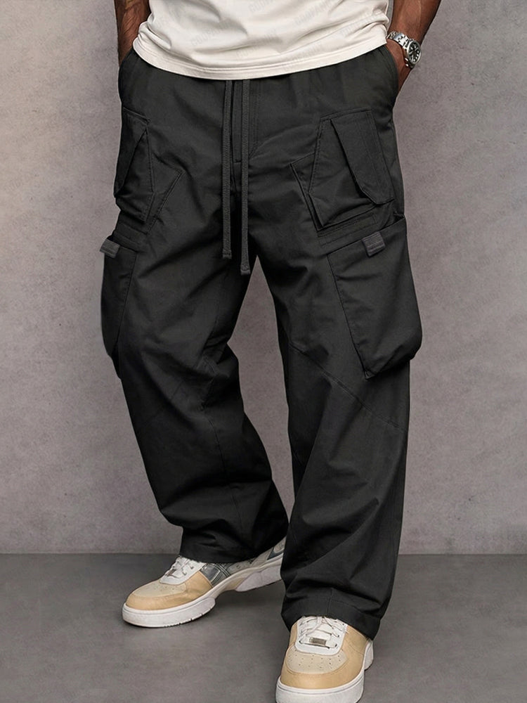 Damián | Pantalón Cargo Utilitario de Corte Recto