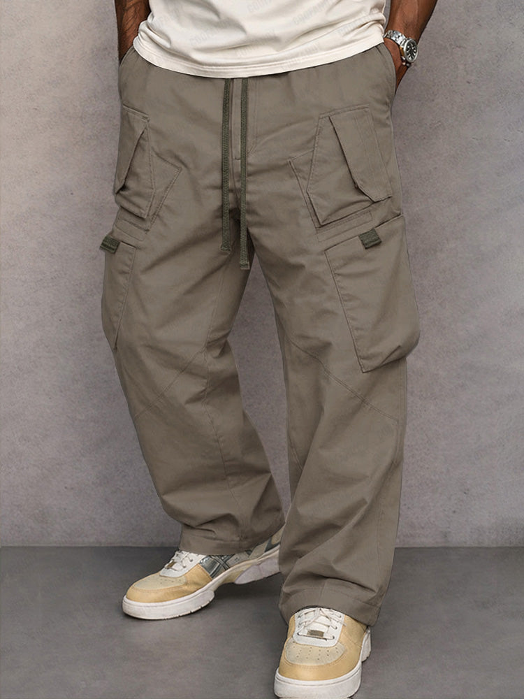 Damián | Pantalón Cargo Utilitario de Corte Recto
