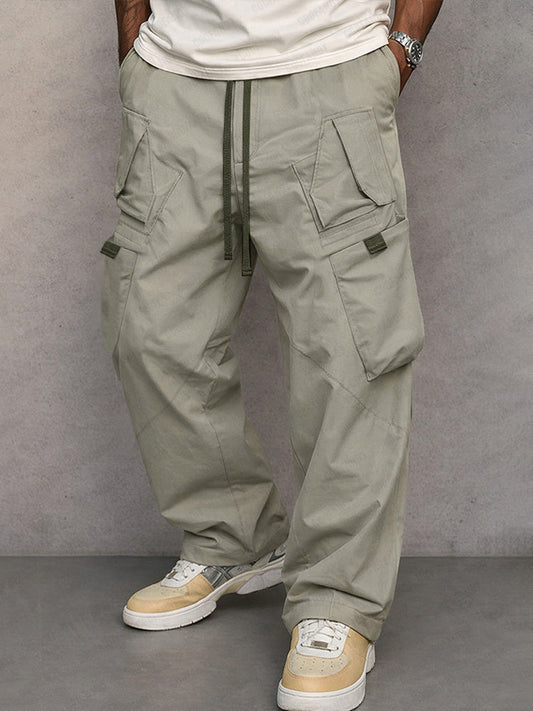 Damián | Pantalón Cargo Utilitario de Corte Recto