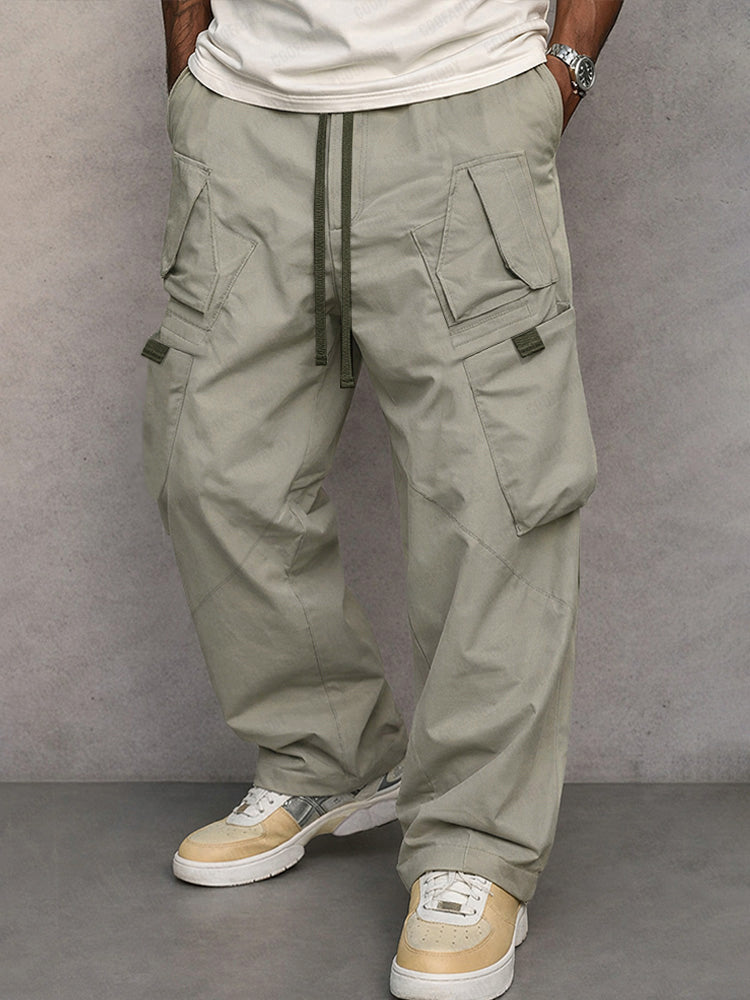 Damián | Pantalón Cargo Utilitario de Corte Recto