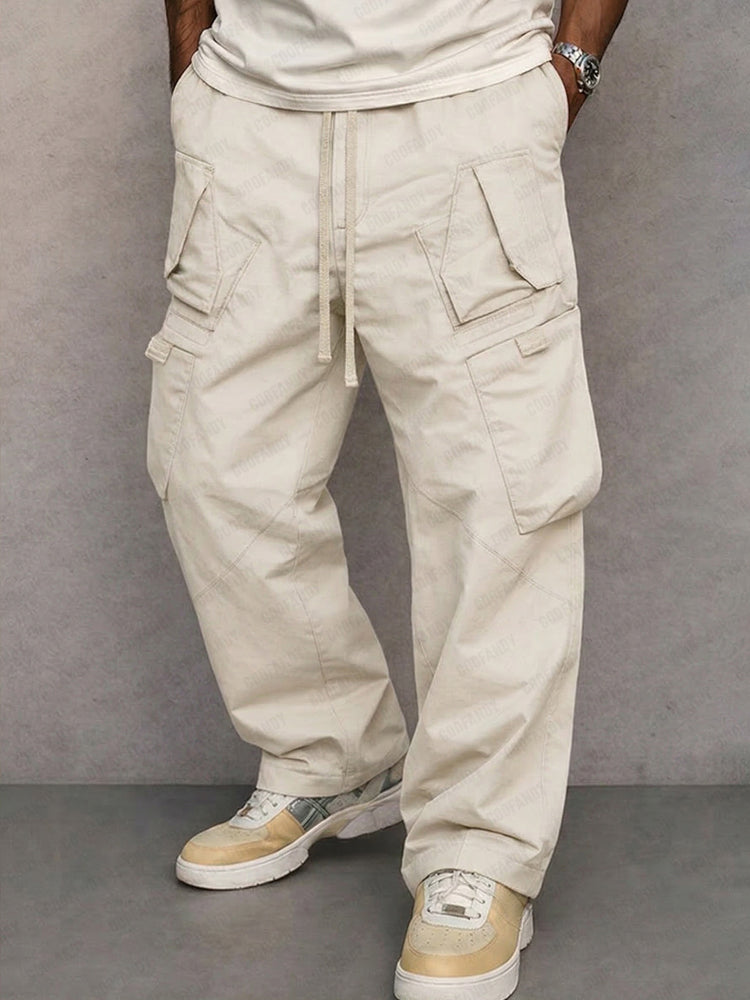 Damián | Pantalón Cargo Utilitario de Corte Recto