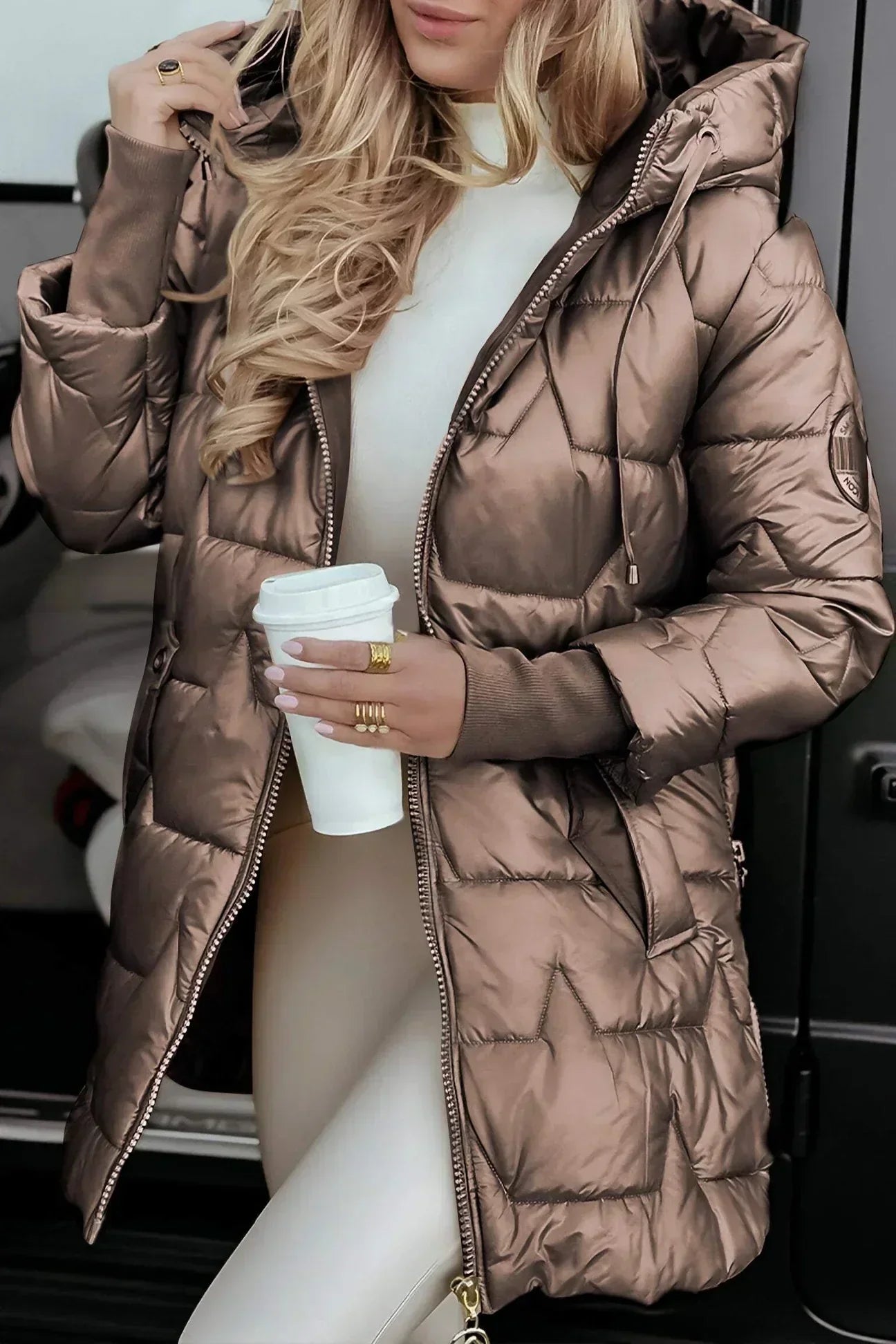 Lia | Chaqueta Acolchada con Capucha