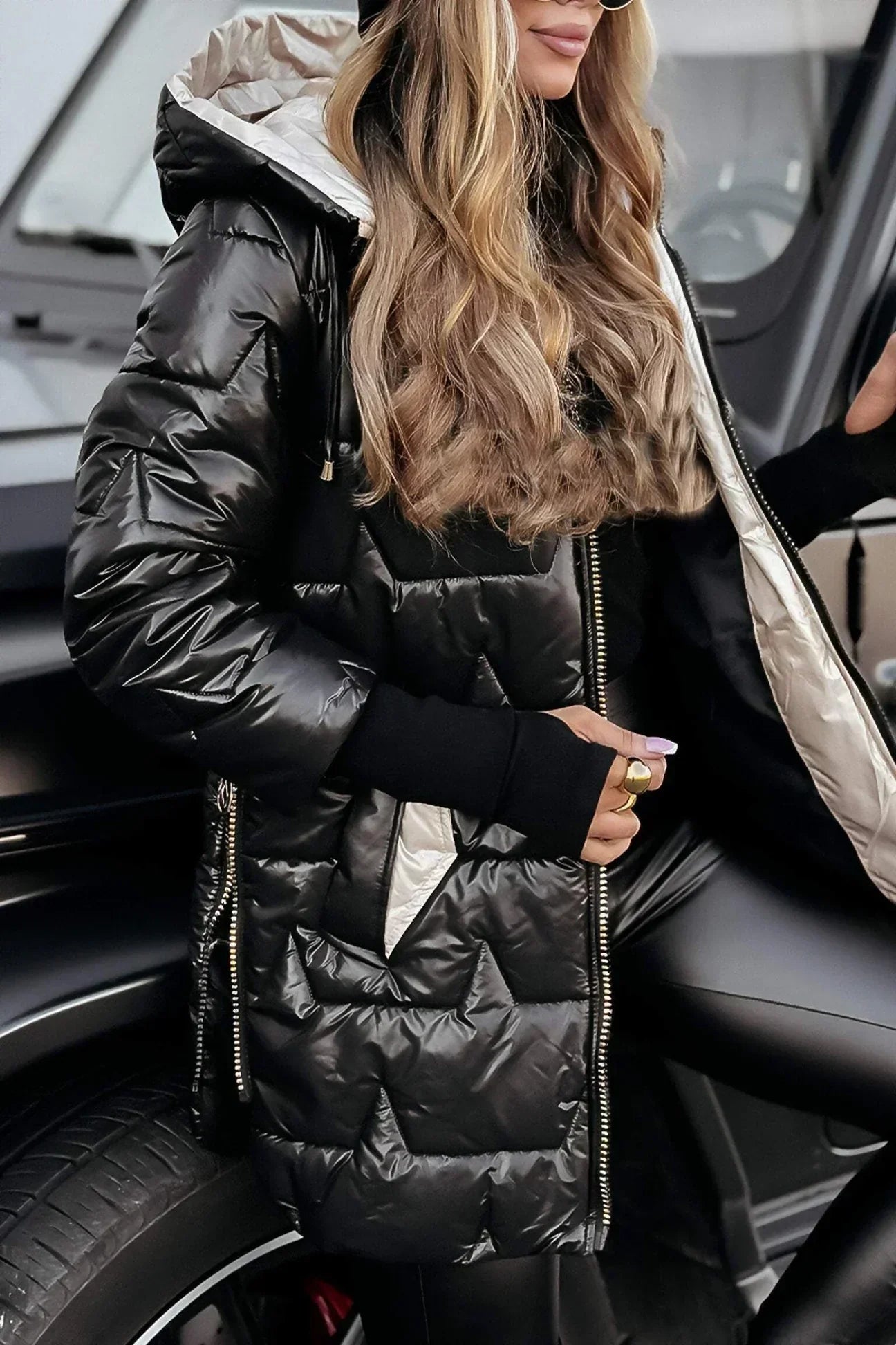 Lia | Chaqueta Acolchada con Capucha