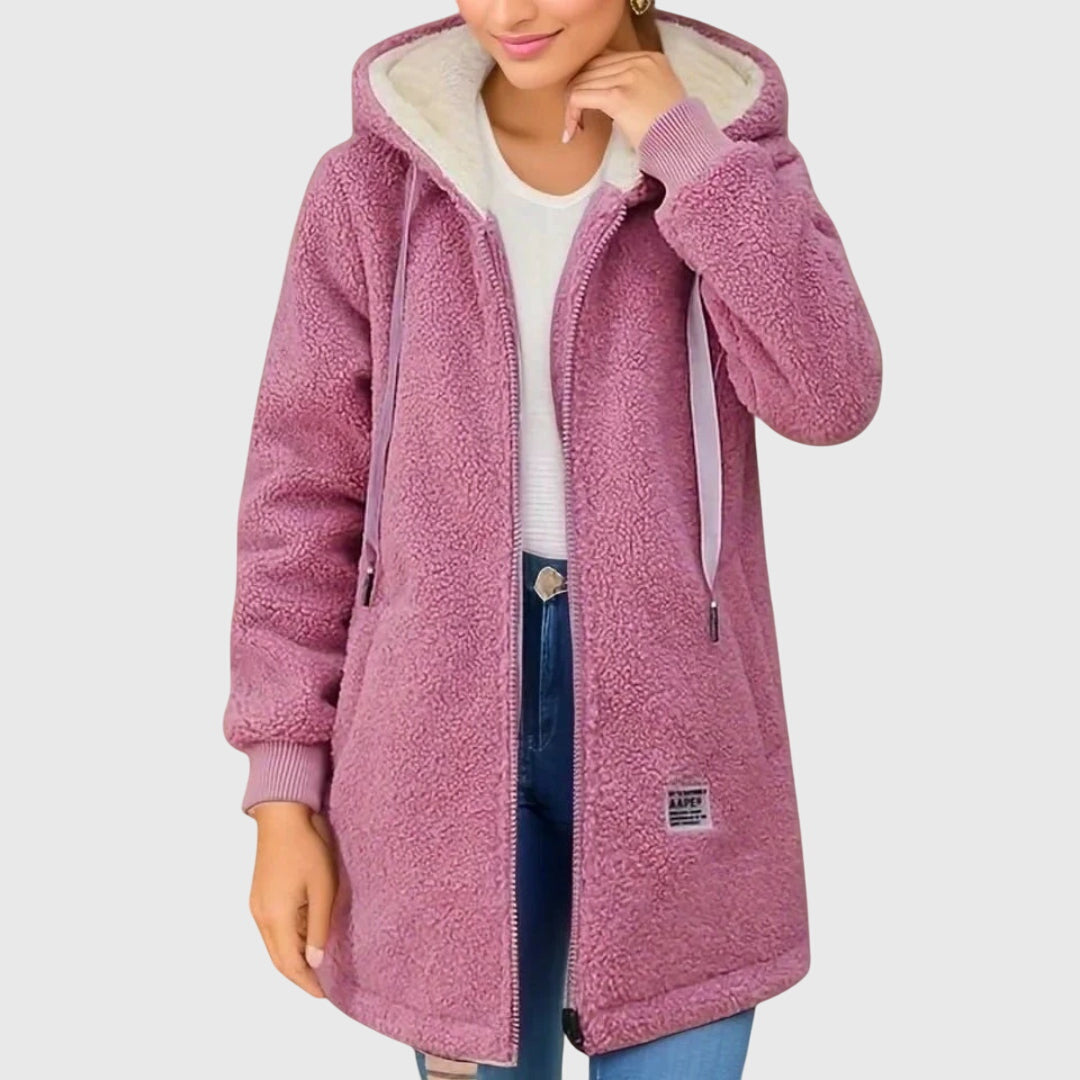 Elena | Chaqueta de Fleece Cálida con Ajuste Cómodo