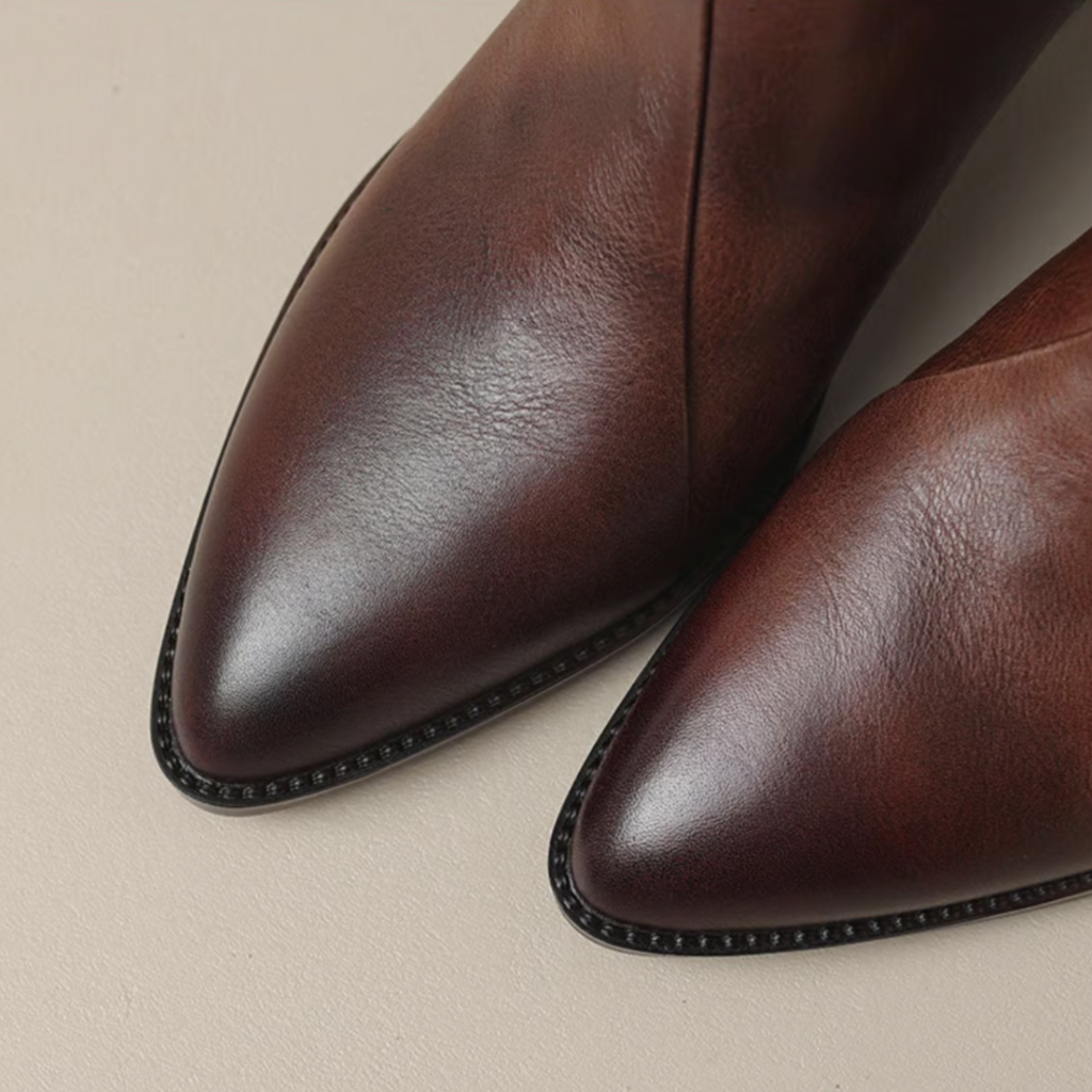 Camille | Botines de Tacón Bajo