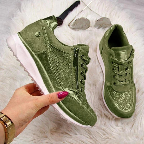 Martina | Zapatillas de Confort con Cremallera