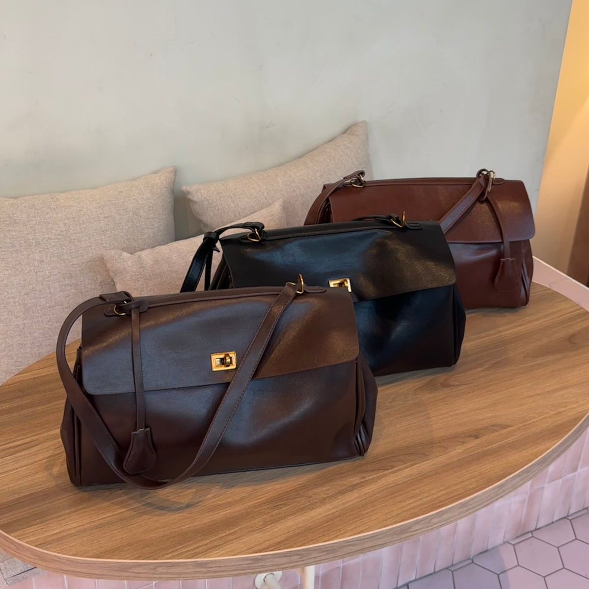 Ciara | Bolso Vintage de Cuero Vegano