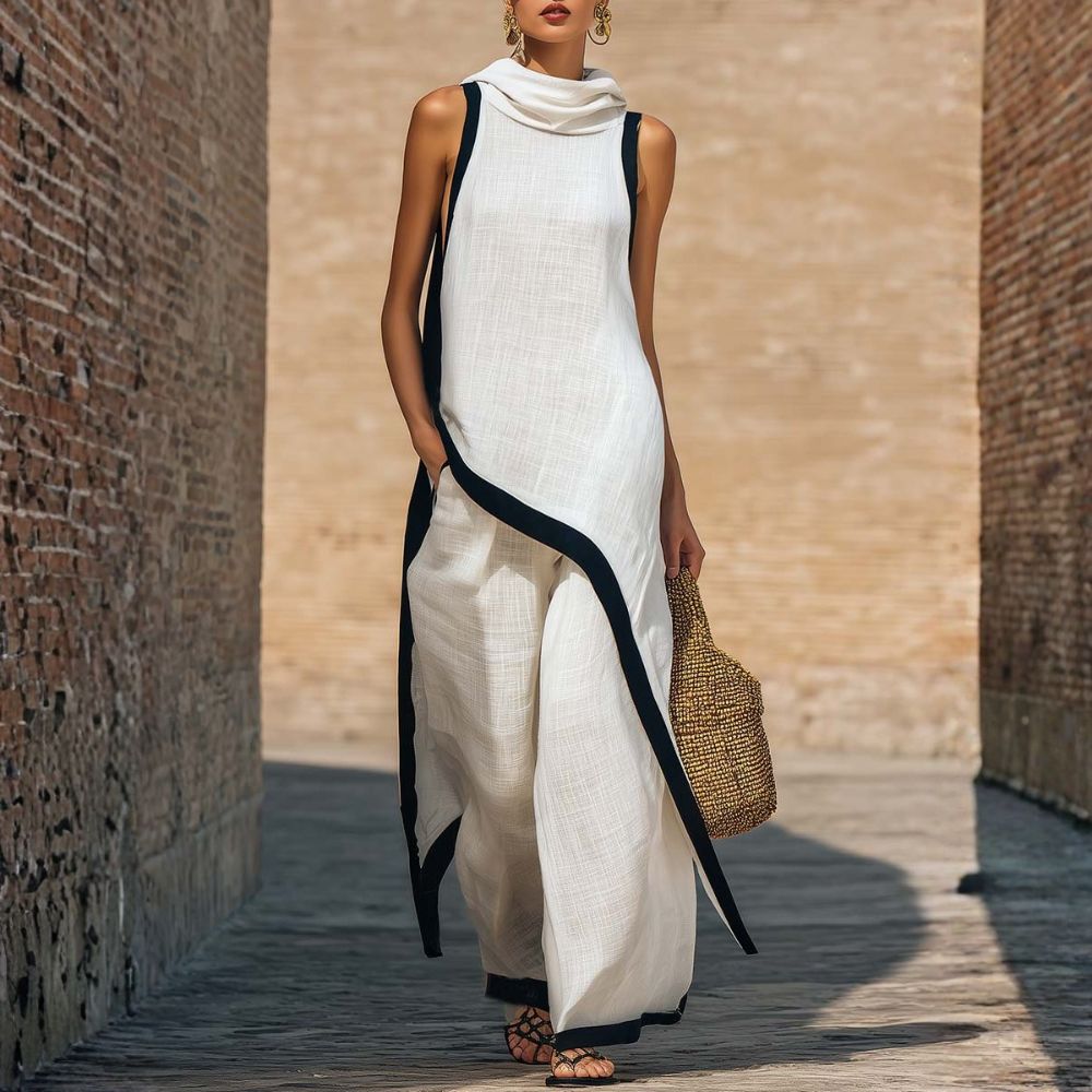 Leonora | Conjunto Lino Elegante