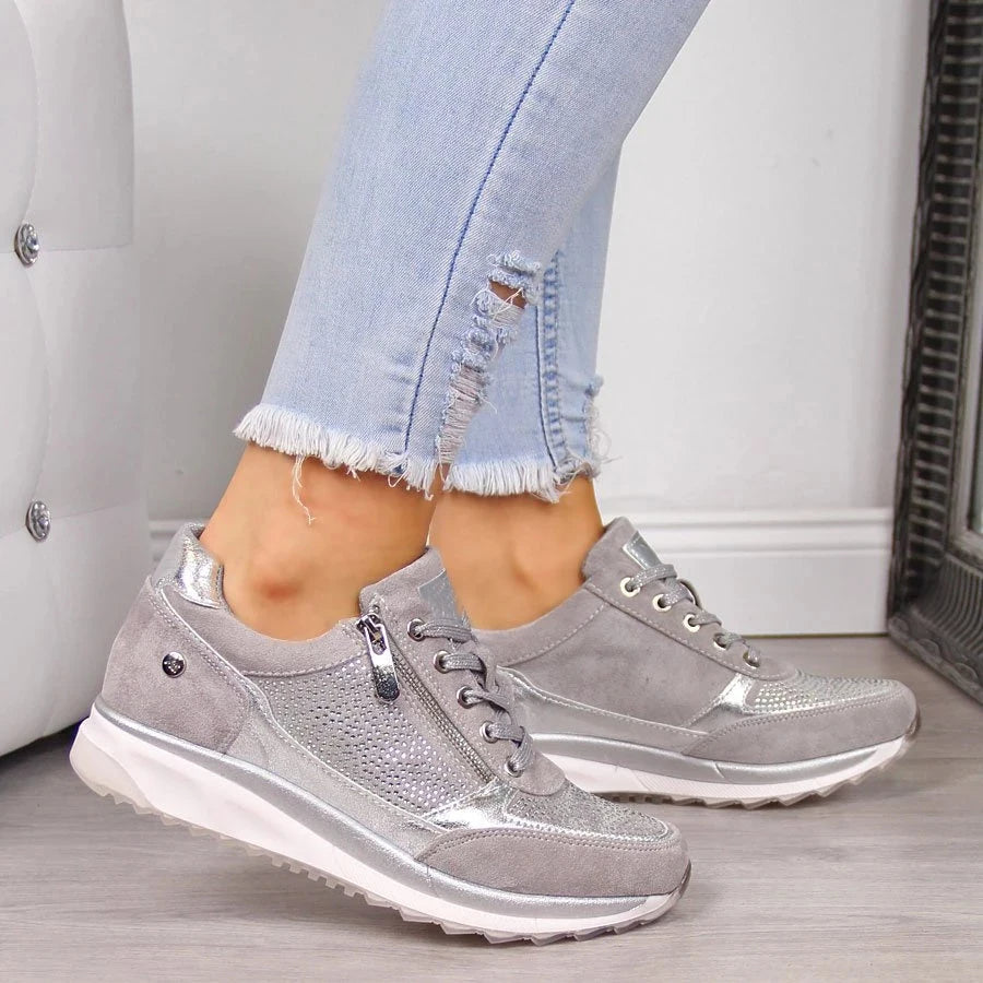 Martina | Zapatillas de Confort con Cremallera
