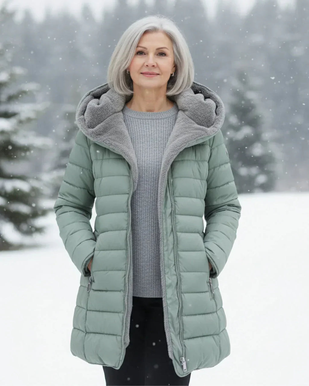 Olivia | Chaqueta de invierno acolchada