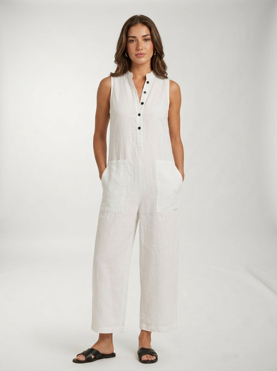 Claudia | Conjunto Lino Minimalista
