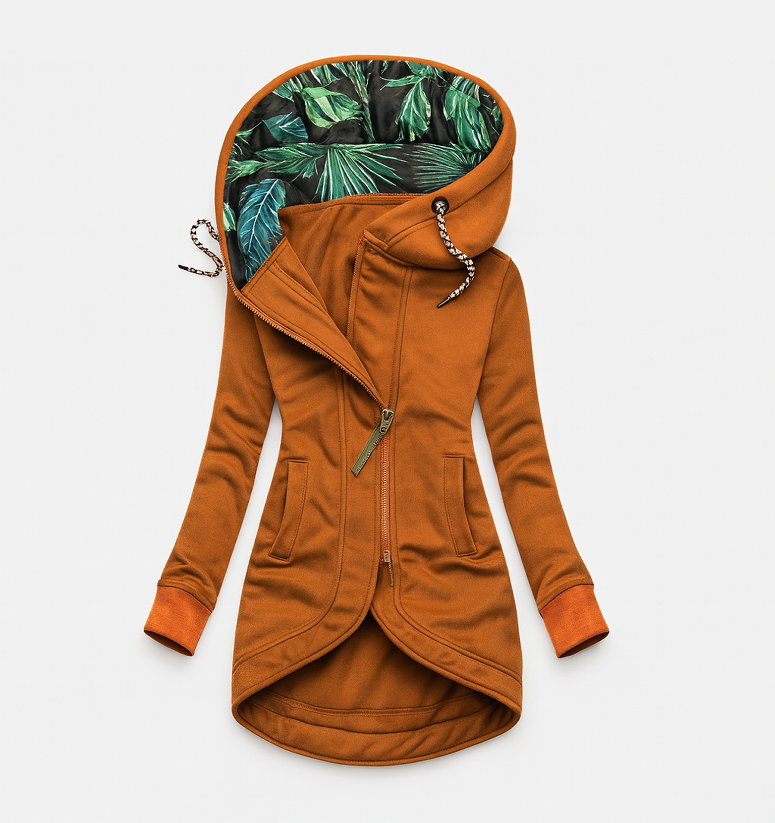 Abrigo ligero de invierno para mujer