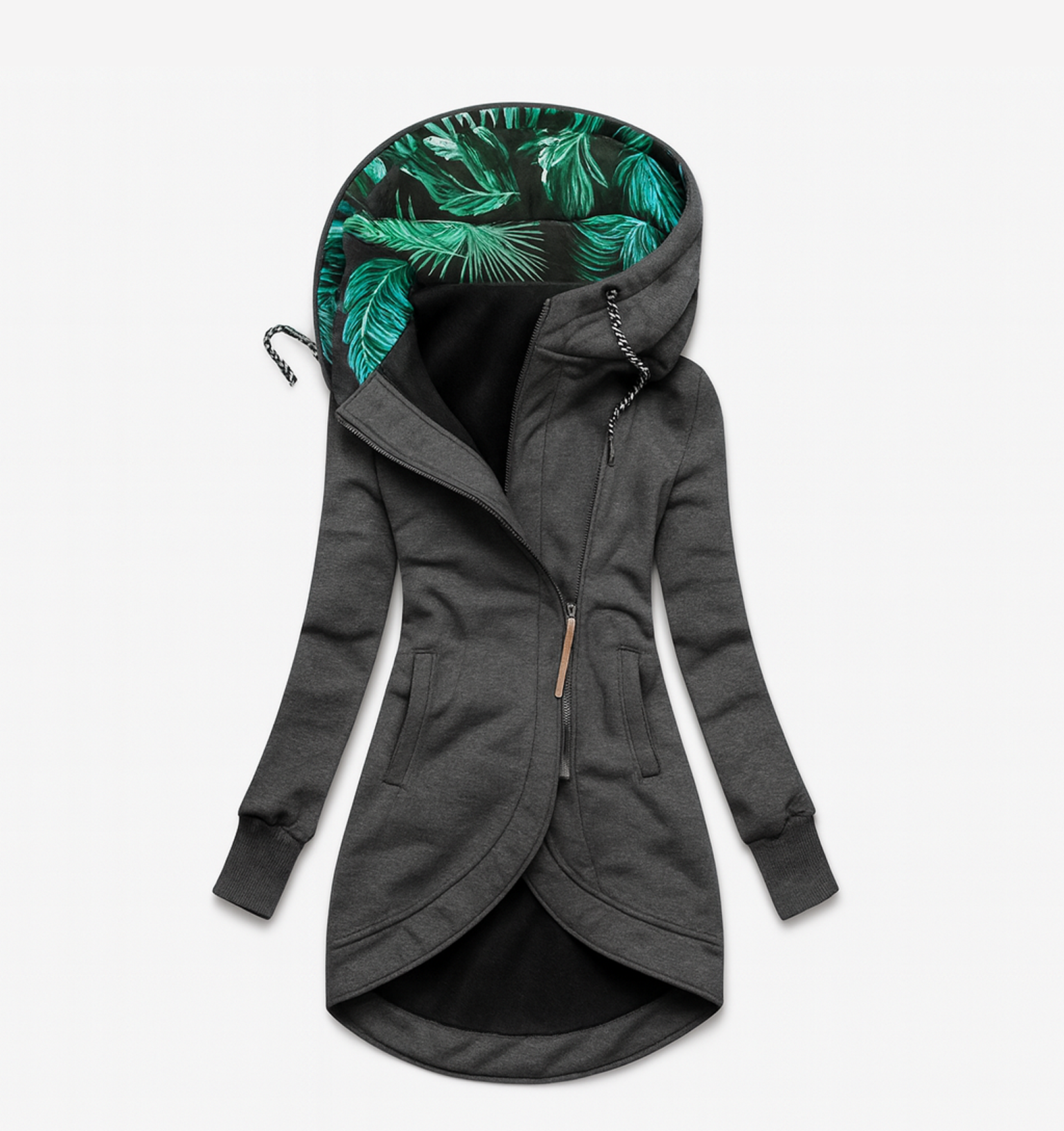 Abrigo ligero de invierno para mujer