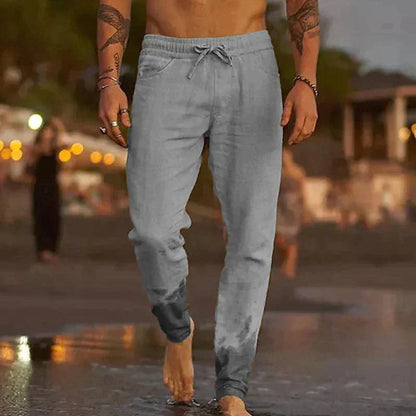 Matteo | Pantalones de Playa en Lino