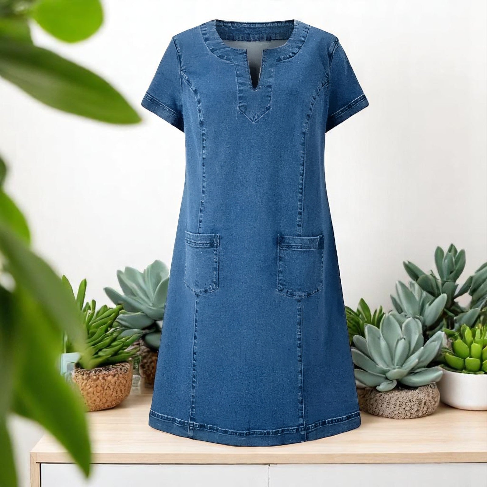 Ombretta | Vestido Vaquero Suave