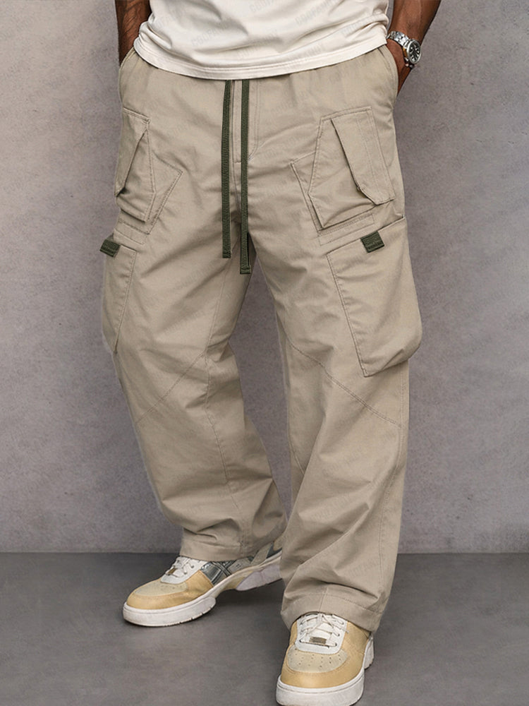 Damián | Pantalón Cargo Utilitario de Corte Recto