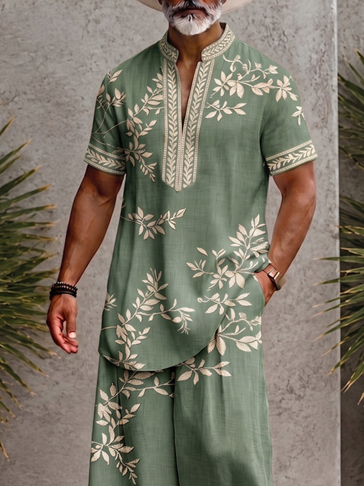 Stylish Comfort Printed Loose Fit Matching Set
