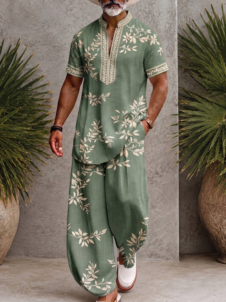 Stylish Comfort Printed Loose Fit Matching Set