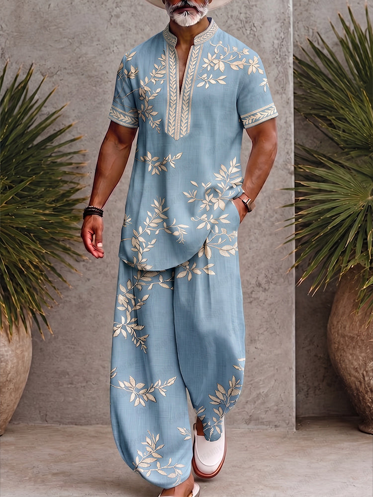 Stylish Comfort Printed Loose Fit Matching Set