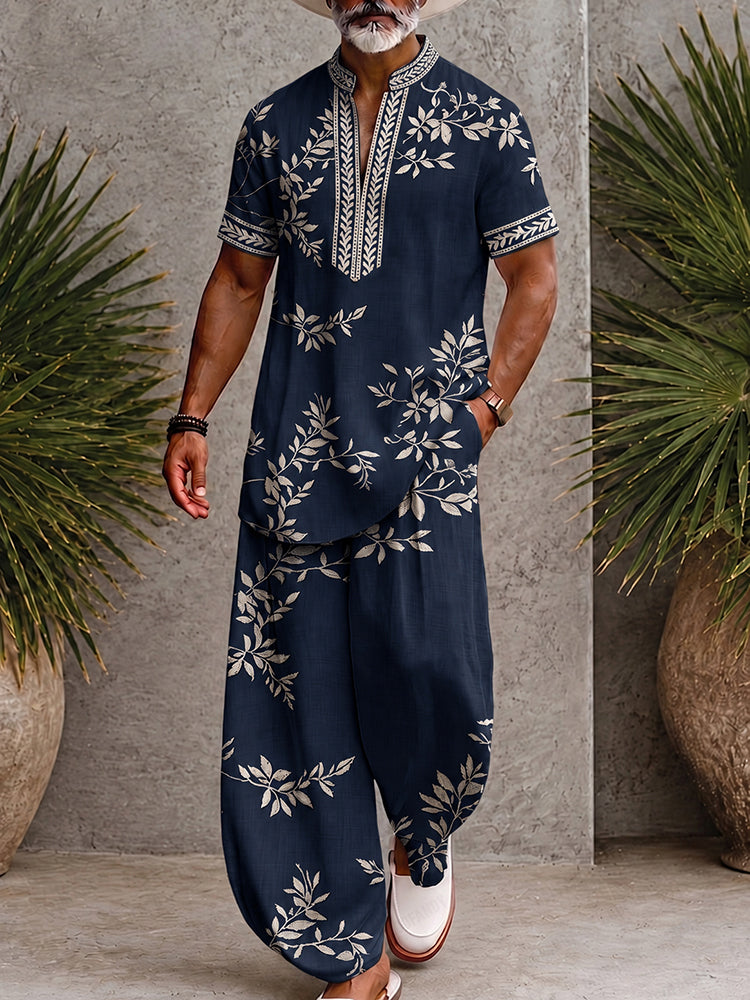 Stylish Comfort Printed Loose Fit Matching Set