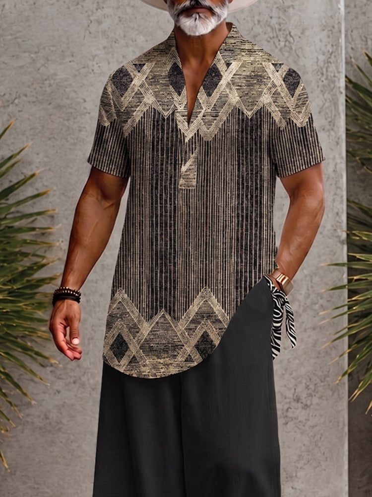 Stylish Comfort Printed Loose Fit Matching Set