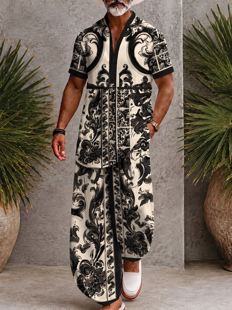 Stylish Comfort Printed Loose Fit Matching Set