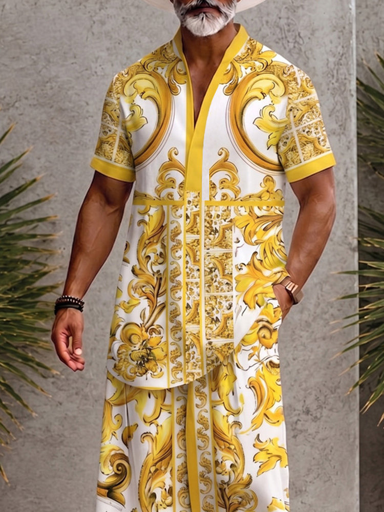 Stylish Comfort Printed Loose Fit Matching Set