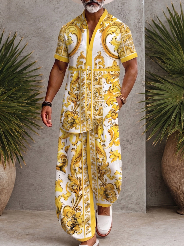 Stylish Comfort Printed Loose Fit Matching Set
