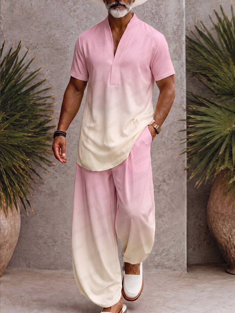 Stylish Comfort Printed Loose Fit Matching Set