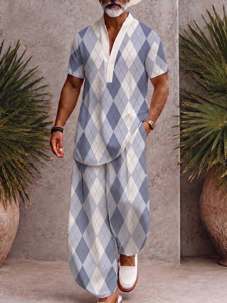 Stylish Comfort Printed Loose Fit Matching Set