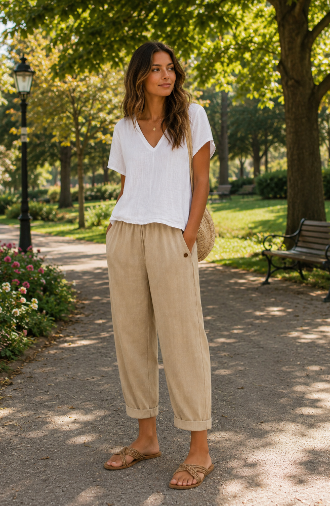 Maja | Pantalón Fluido Cómodo