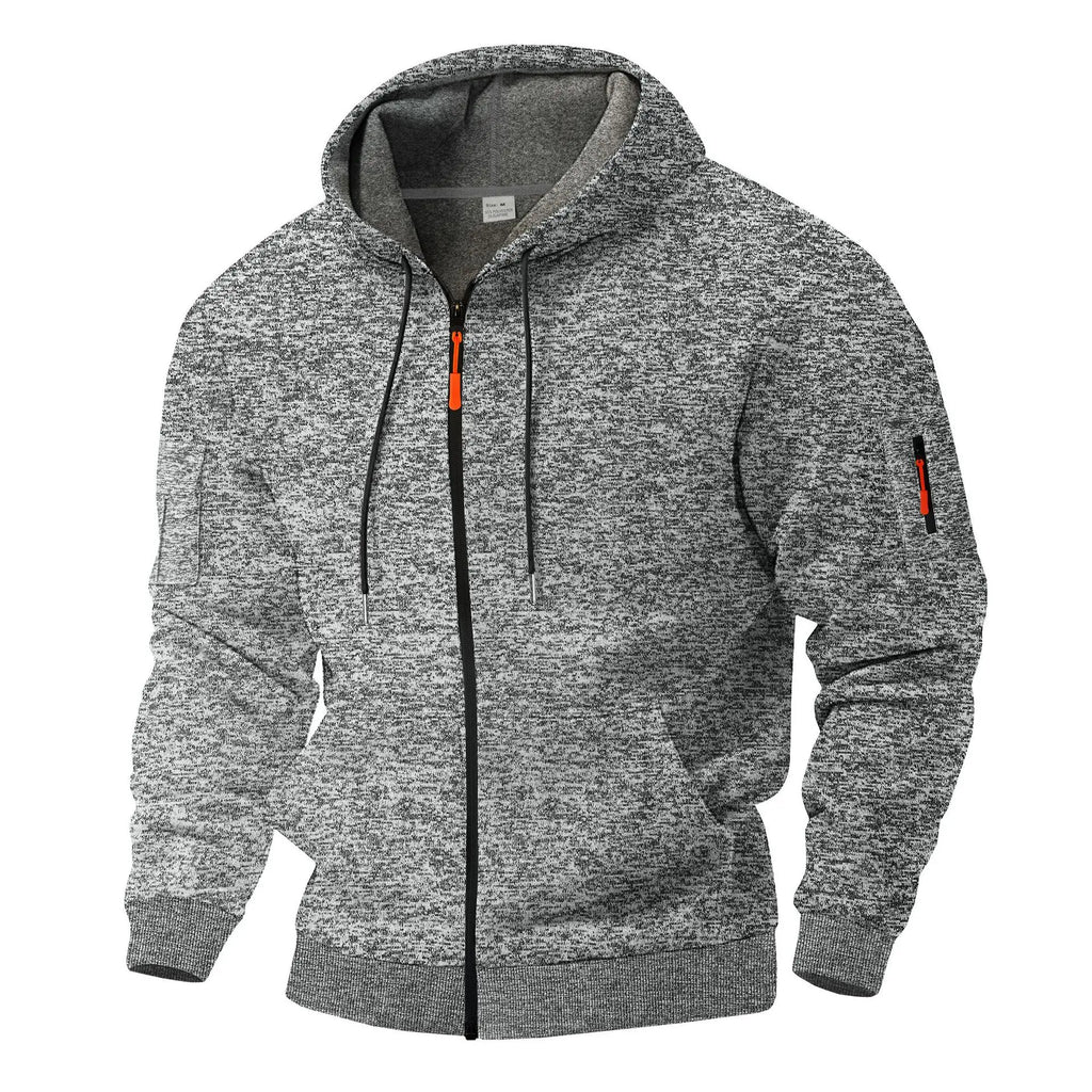 Stijnor™ | Heren vest met capuchon, volledige rits en dagelijkse warmte voor buiten